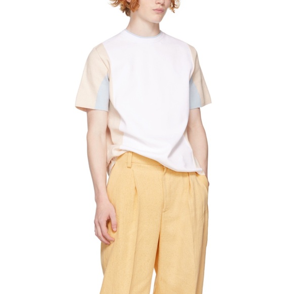 JACQUEMUS 'LE T-SHIRT COLZA' KNIT T-SHIRT - Picture 4 of 12